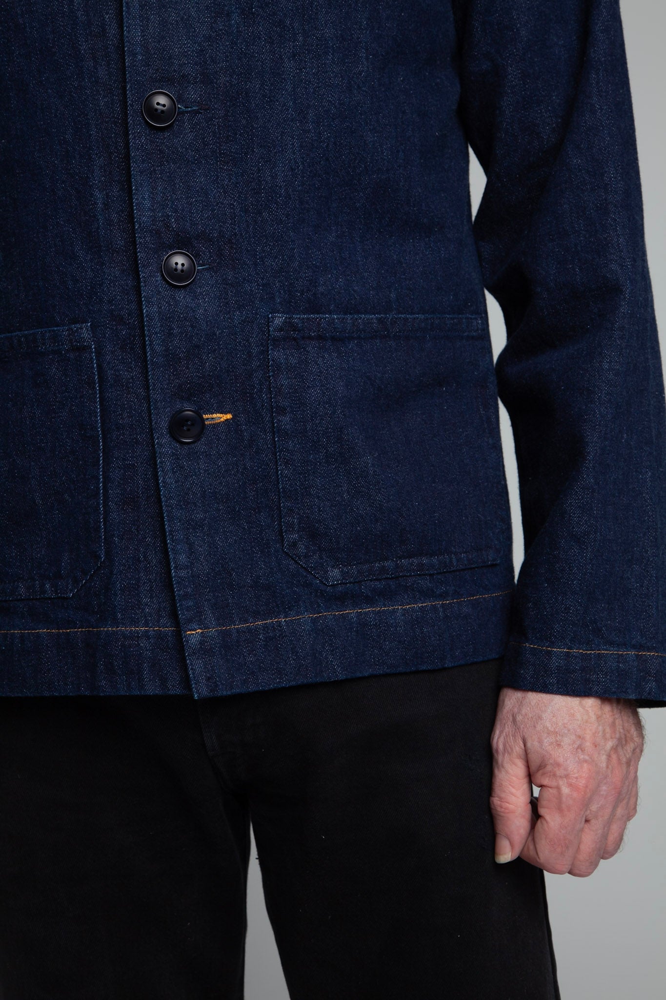 US Navy Shawl Collar Shirt